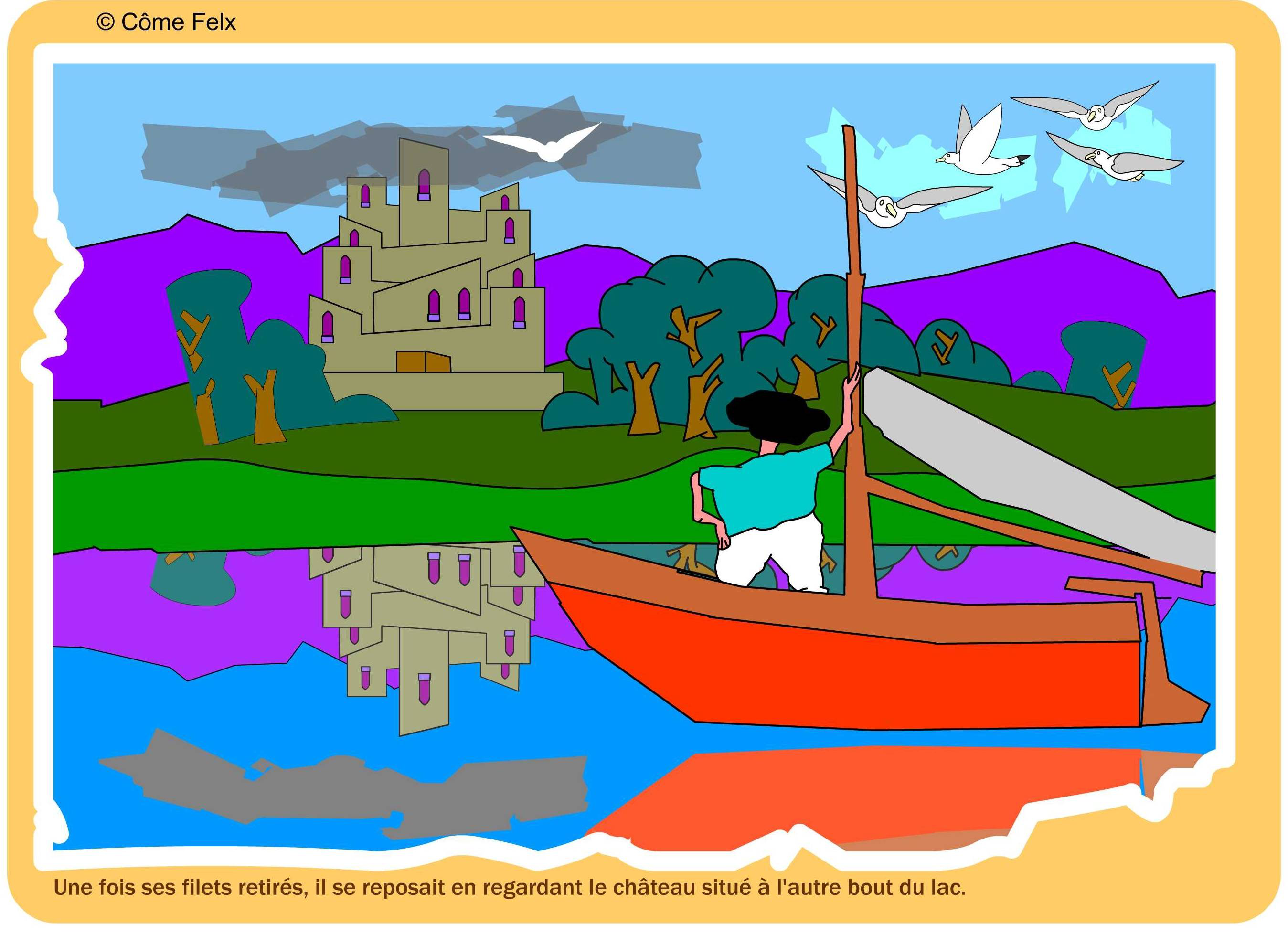 illustration du conte le pamplito