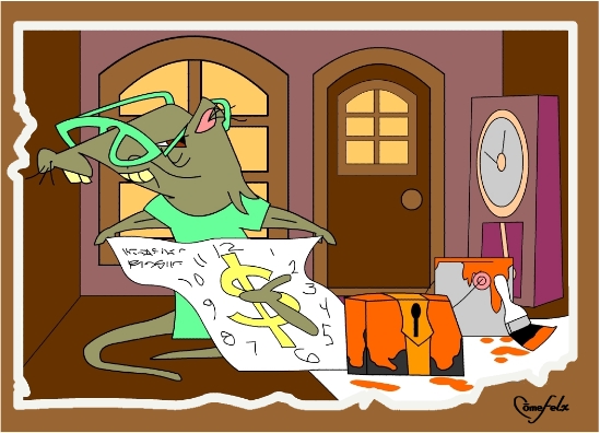 illustrazione del racconto Il Topo-Contastorie