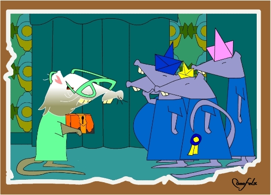 illustrazione del racconto Il Topo-Contastorie