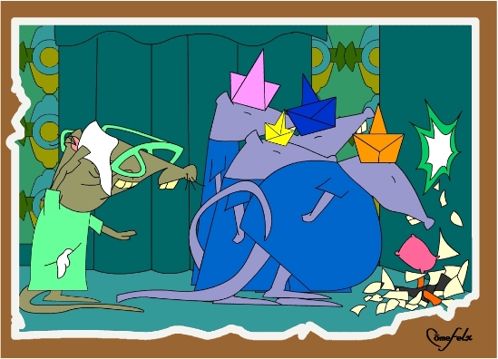 illustrazione del racconto Il Topo-Contastorie